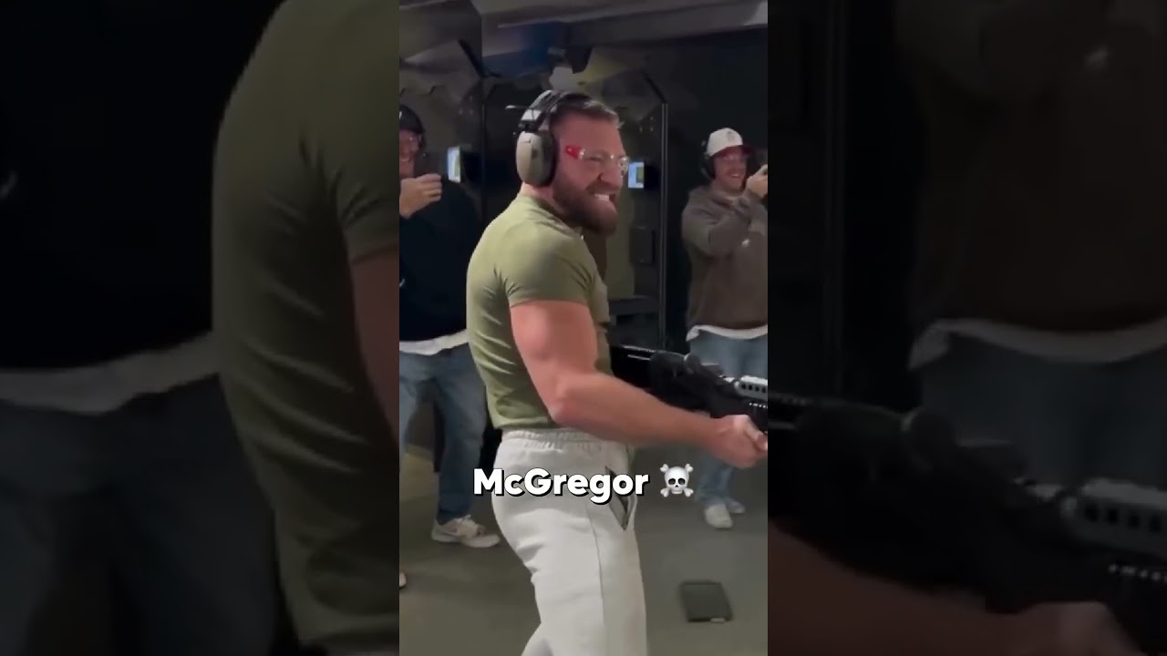 Conor McGregor blowing off some steam 😅(via @thenotoriousmma)