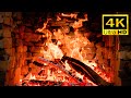 Beautiful &amp; Relaxing Christmas Fireplace 4K with Crackling Fire Sounds 10 Hours &amp; Burning Logs
