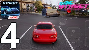 Carx Street Gameplay Walkthrough Part 4 - Palm Street Cruising (iOS, Android)