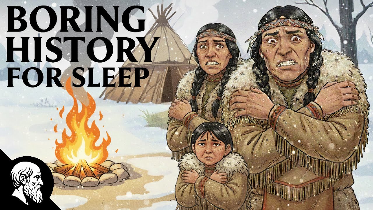 How Native Tribes Survived the Coldest Winters in North America | Boring History For Sleep