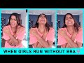 When girls run without bra   anisha dixit  shorts