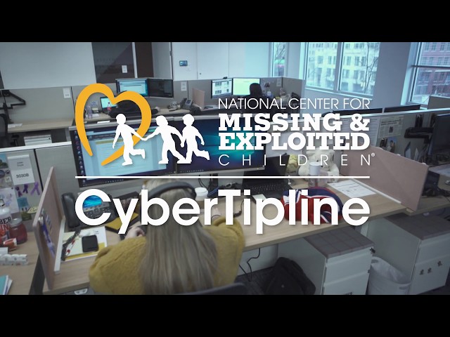 Watch NCMEC CyberTipline – End-to-End Encryption on YouTube.