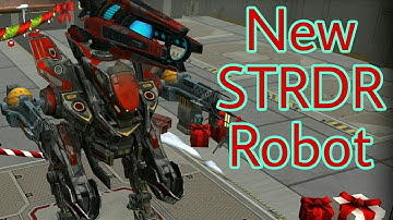 War Robots Test Server:- New STRDR Medium Robot || War Robots 2017