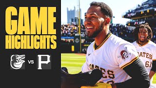 Pirates Win the Series With Back-to-Back Walkoffs  | Pirates vs. Orioles Highlights (4\/7\/24)