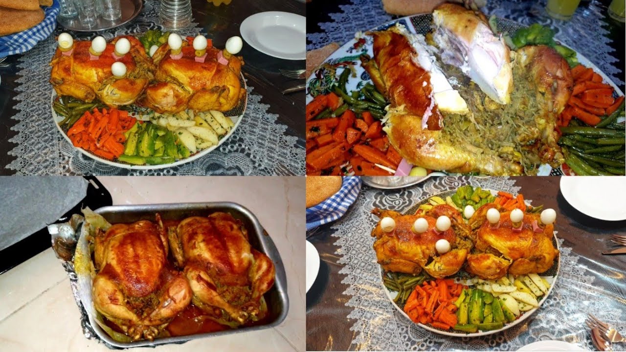 دجاج معمر ومحمر بخلطة خطيرة وحشوة لذيذة اكيد غيحمر ليك وجهك مع عائلتك