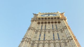 Standing Next To Elizabeths Tower While Big Ben Chimes