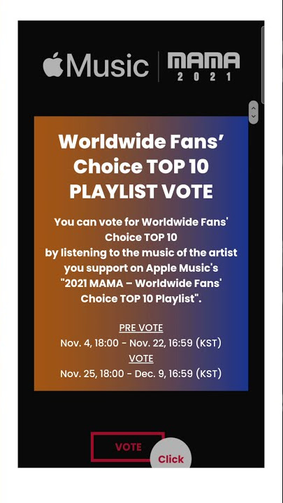 How To Vote For BTS on MAMA 2021 #bts #MAMA2021 #mamavote #방타소년단