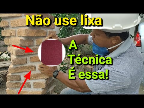 Vídeo: Como você limpa o tijolo?