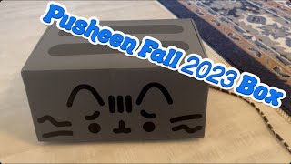 Unboxing Pusheen Fall 2023 Box