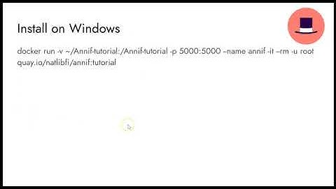 Annif: Docker installation