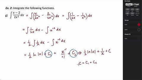 Antiderivatives and Indefinite Integration