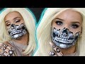 MELTING ROBOT Halloween Makeup! | Sylvia Gani