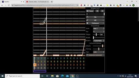 tutorial of making music on beepbox