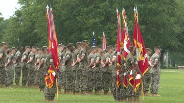 Camp Lejeune holds ceremony to welcome new commander