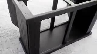 75E Pine Wood Fish Tank Stand 1 5 2012