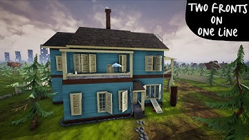 Two fronts on one line alpha 1 (part 1) - Hello Neighbor mod kit