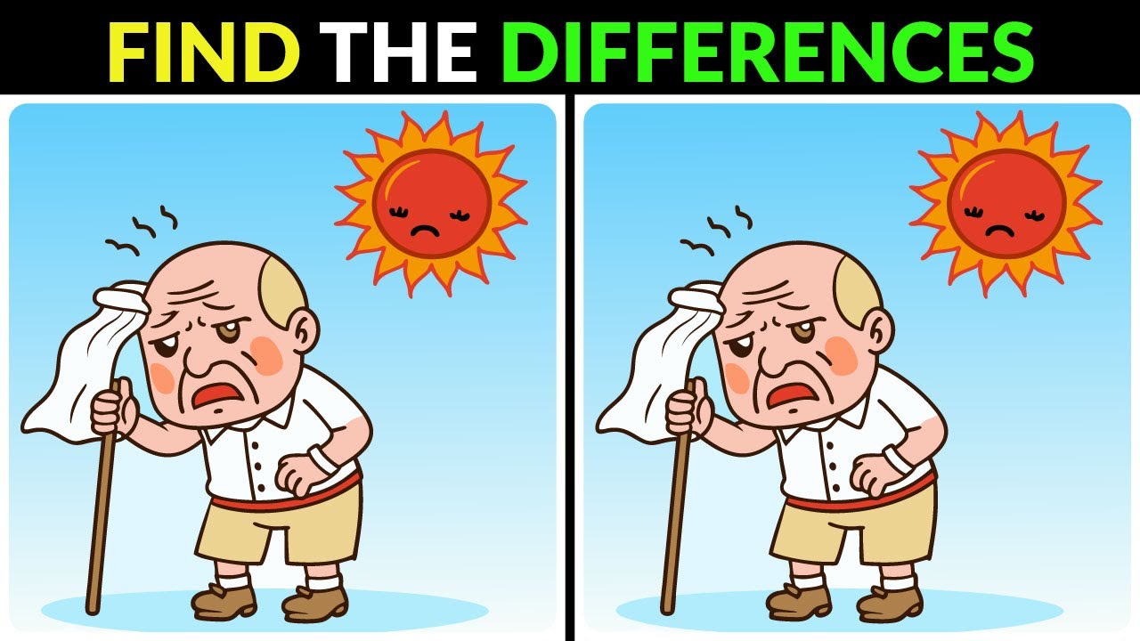 🧩 Spot the Difference | Find the Fun Differences || 🧩 Train Your Brain ...