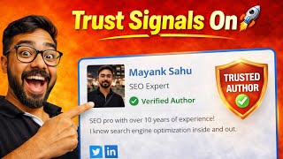 This Simple Author Box Change Boosted My SEO Trust Signals🔥