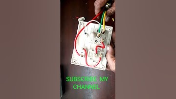 Electrical Wiring: How to Install 15A Switch Socket Board |SS Combined Box Wiring Guide #electrical