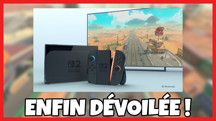 La Switch 2 enfin dévoilée !