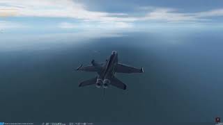 DCS | F-18C RTB to carrier in bad weather P3