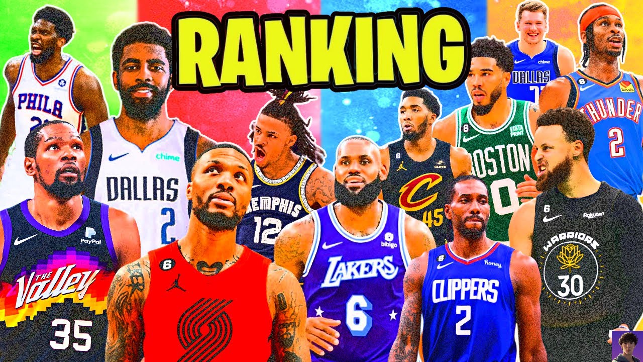 Ranking the Top 25 Players in Basketball Right Now! (2023 All Star