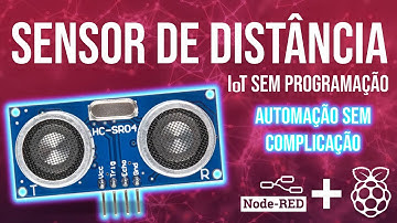 Sensor de distância com Node-RED e Raspberry Pi Zero - Internet das coisas sem programação