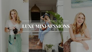 PERSONAL BRANDING PHOTOSHOOT Behind The Scenes | Promo video for Luxe Mini Sessions