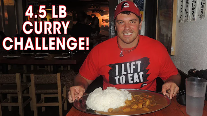 JUMBO JAPANESE CURRY CHALLENGE!!