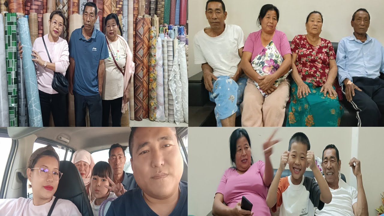 Shopping with my parents|After Shopping  Cooking and Eating #dad#mom#uncle#unty #family @NsungVlogs 