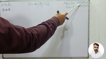 APSACS Maths Cl 7 Ex.3B Q#14 || New Syl Maths D2 Ex 3B Q.#14 || Abid