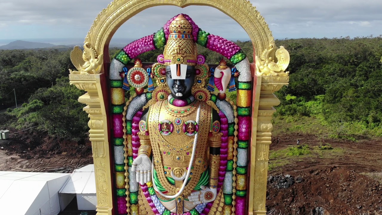 Sri Venkateshwara 108 ft, Forest Side,MAURITIUS - YouTube