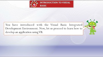Ch 9 | Learners Publications | Computer Class 07 | Introduction to Visual Basic | For children