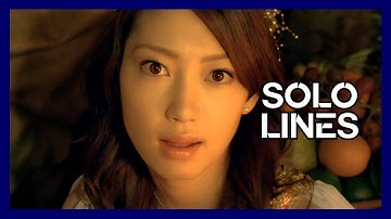 モーニング娘。 Iida Kaori (飯田圭織) - All solo lines in A-side singles