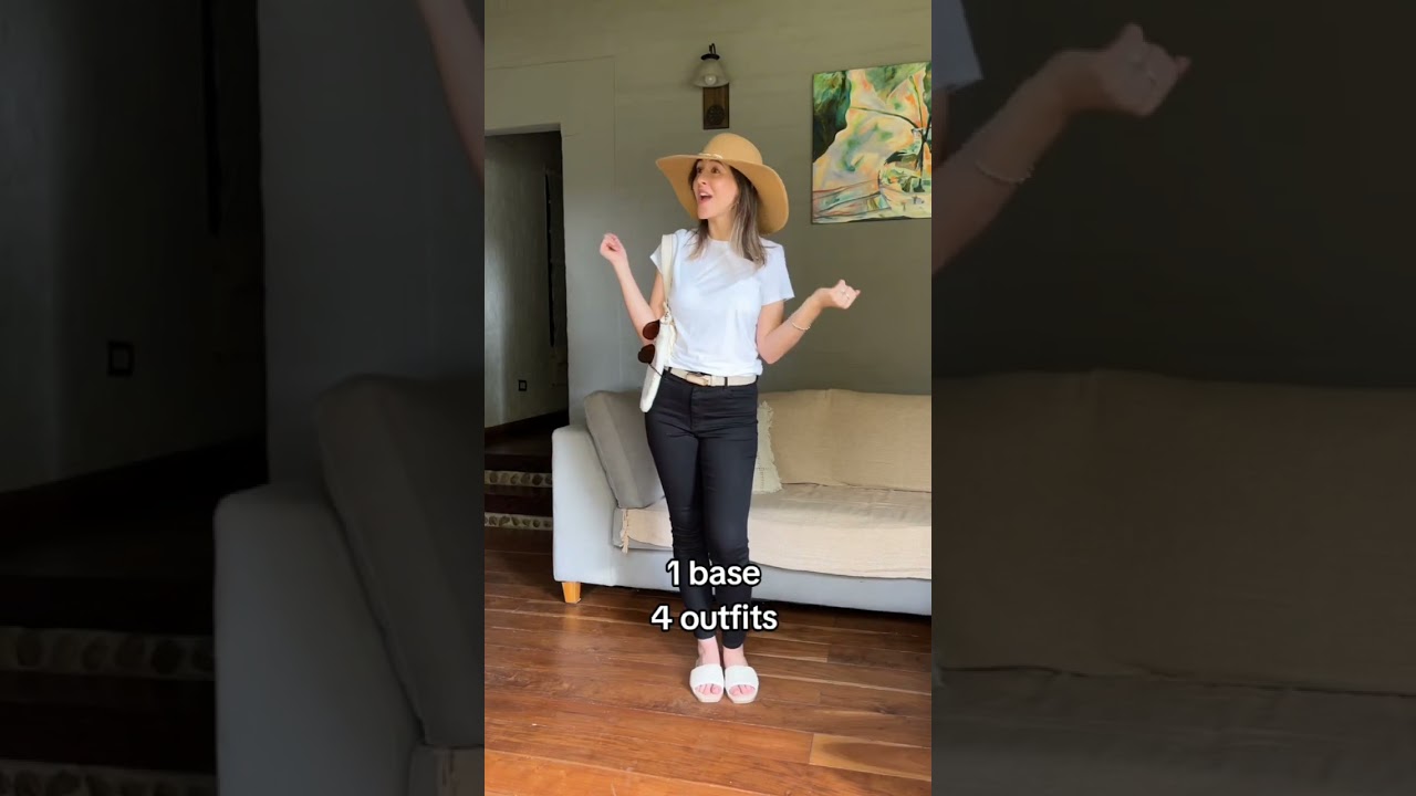 The High Rise Skinny Bond Jeans and Mercer White Tee are your go-to canvas.