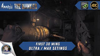 FIRST 30 MINS | Amnesia The Bunker FULL GAME