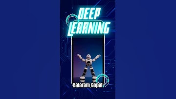 Deep Learning Explained in 1 Minute | The Brain Behind AI 🤖🔥| Balaram Gopal #shorts #deeplearning