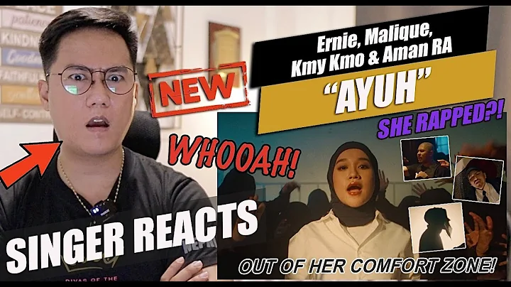 Malique, Kmy Kmo, Aman RA & Ernie Zakri - AYUH | Official Music Video | OST Polis Evo 3 | REACTION