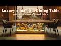 Luxury Aquarium Dining Table – A Living Masterpiece of Design &amp; Nature