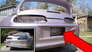 How to plastic welding the backplate supra mkiv