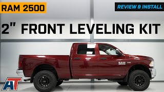2014-2024 4WD RAM 2500 2-Inch Front Leveling Kit with Front Shock Extensions Review & Install