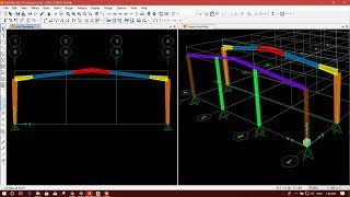 DESIGN COURSE ON 3D STEEL PORTAL FRAME IN SAP2000-PART3