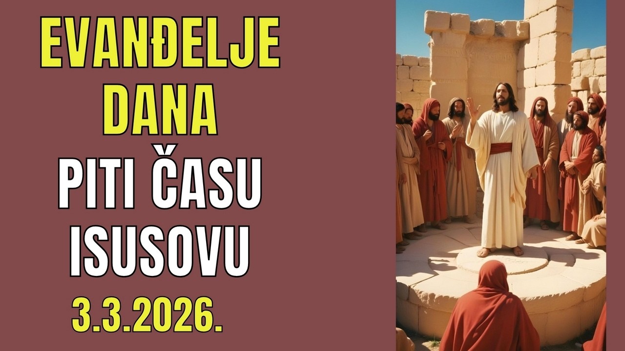 NADMETANJE ISUSOVIH UČENIKA - EVANĐELJE DANA