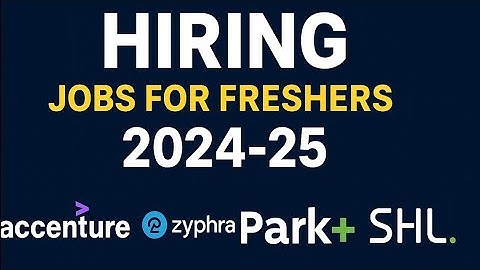 🚀 Accenture, Zyphra, Salesforce & Backend SDE Intern Hiring | Jobs for Freshers 2024–25