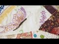 How to Add Vintage Embroidery Pieces to a Crazy Quilt Square