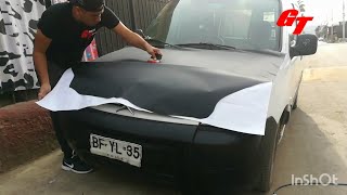 Instalación de vinilo fibra de carbono | Grafic Tuning