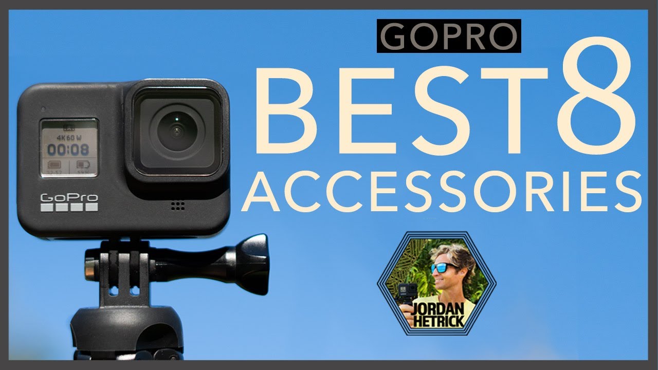 Erasure Helt tør Tilsvarende The BEST 8 GoPro Hero8 Accessories (2020) - YouTube