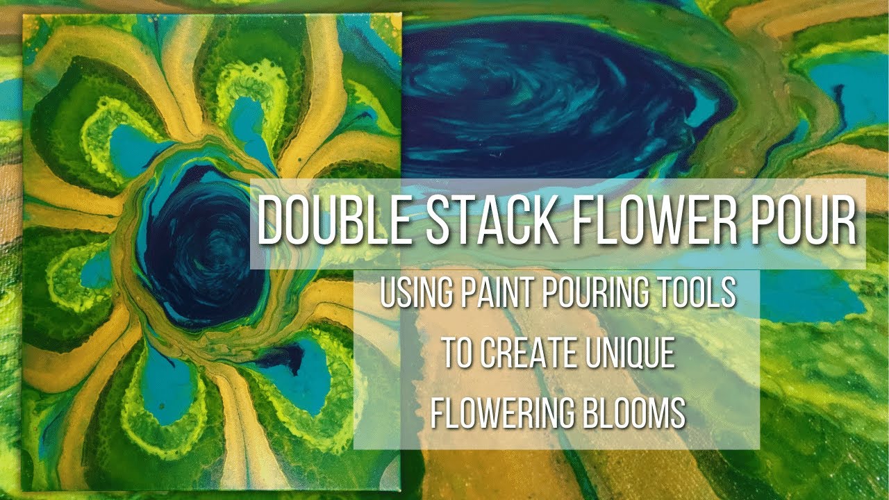 💞 NEW! Use Your Floetrol For This! A Unique Way To Do Acrylic Pouring.  Acrylic Pour Art 