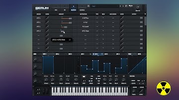 Sound Design Geiger counter with Serum and Ableton