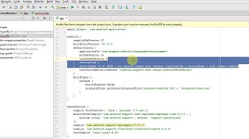 Change App Version cod  Android Studio